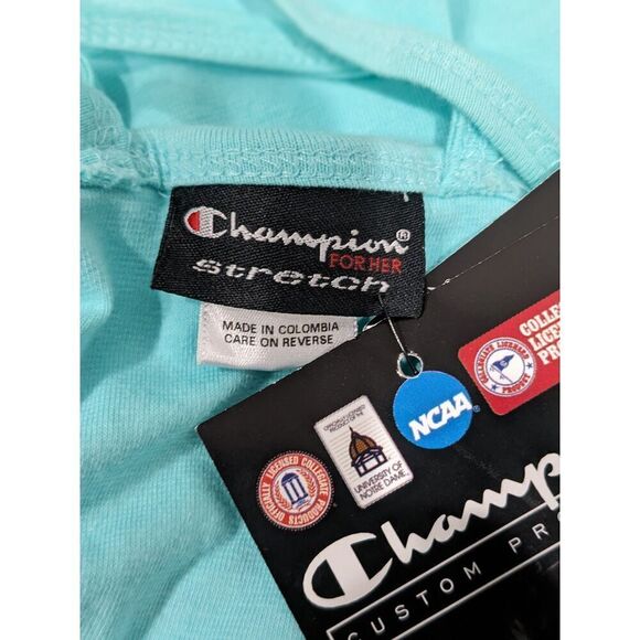 New! Champion Aqua Virginia Tech Flip Flop Print Stretch Tank Dress, XL - Picture 11 of 13